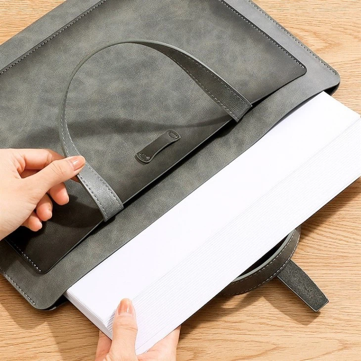 Leather Business Document Bag